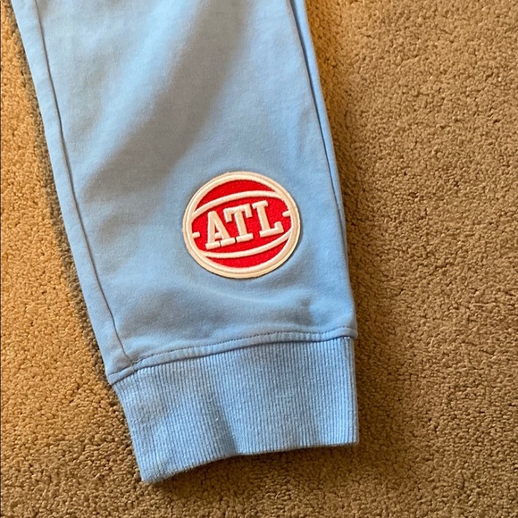 PRO STANDARD‎ MEN’S NBA ATLANTA HAWKS JOGGERS SIZE M - Picture 3 of 15